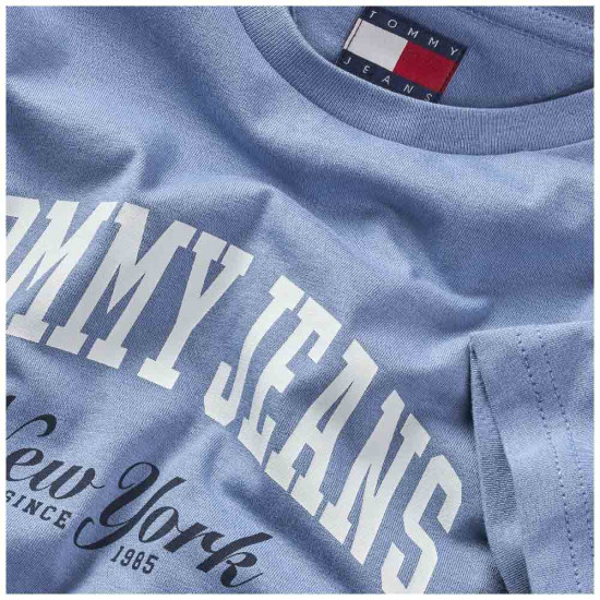 Tommy Hilfiger Ανδρική κοντομάνικη μπλούζα Varsity Logo Slim T-Shirt